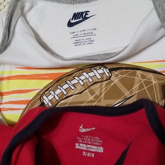 Bundle of nike, Jordan, under armour boys onesies - Picture 3 of 6